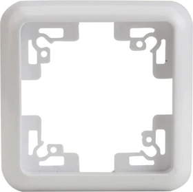 uniTEC MONTREAL Serie 502 Abdeckrahmen 1-fach, ultraweiß
