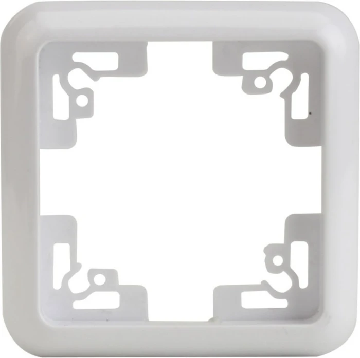 uniTEC MONTREAL Serie 502 Abdeckrahmen 1-fach, ultraweiß