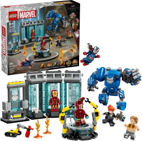 LEGO Marvel Super Heroes Spielset - Iron Mans Labor: Halle der Rüstungen