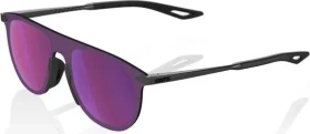 100% Legere Coil matte gunmetal/purple multilayer mirror lens