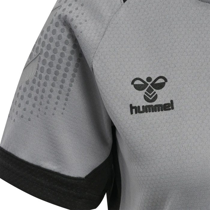 hummel Lead Poly Trikot kurzarm grey melange (Damen)