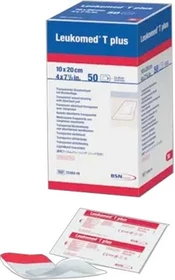 BSN medical Leukomed T Plus Pflaster transparent steril, 10 x 30cm, 50 Stück