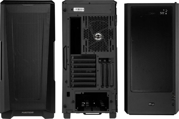 Phanteks Eclipse P500A Non-RGB, schwarz, Glasfenster