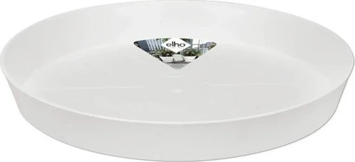 Elho Loft Urban Blumentopfuntersetzer rund 34cm seidenweiß