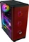 BitFenix Nova Mesh SE TG 4ARGB, schwarz/rot, inkl. 4x Lüfter, Lüfter LED RGB, Glasfenster Vorschaubild
