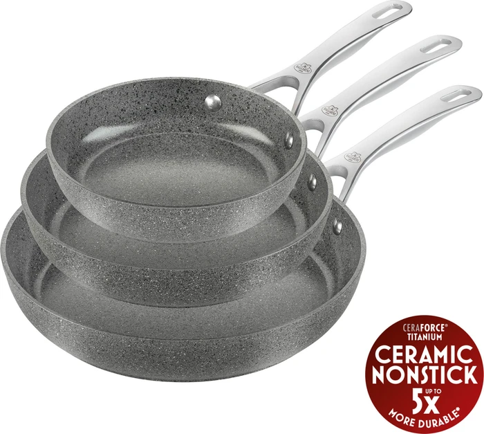 Zwilling Ballarini Salina Bratpfannen-Set, 3-tlg.