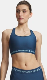Under Armour Armour Mid Crossback Sport-BH wham blue/blue haze (Damen)