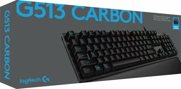 Logitech G513 Carbon, schwarz, GX-BROWN, USB, DE