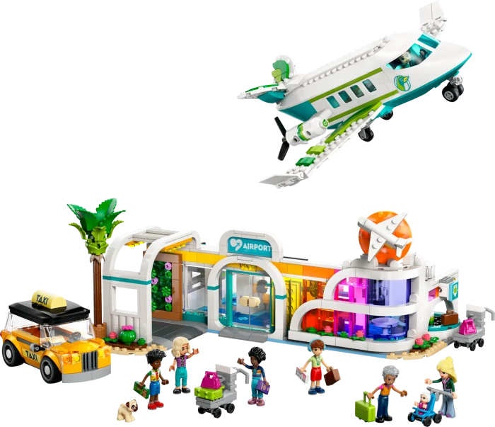 LEGO Friends - Heartlake City Flughafen mit Flugzeug
