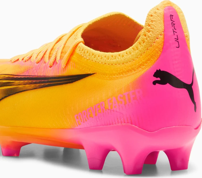 Puma Ultra Ultimate FG/AG sun stream/puma black/sunset glow (Damen)