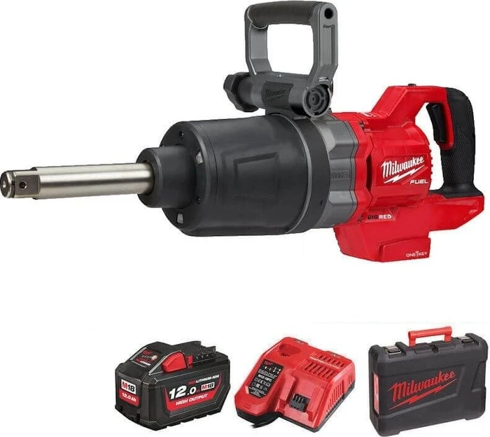 Milwaukee M18 ONEFHIWF1D-121C One-Key Fuel Akku-Schlagschrauber inkl. Akku 12.0Ah