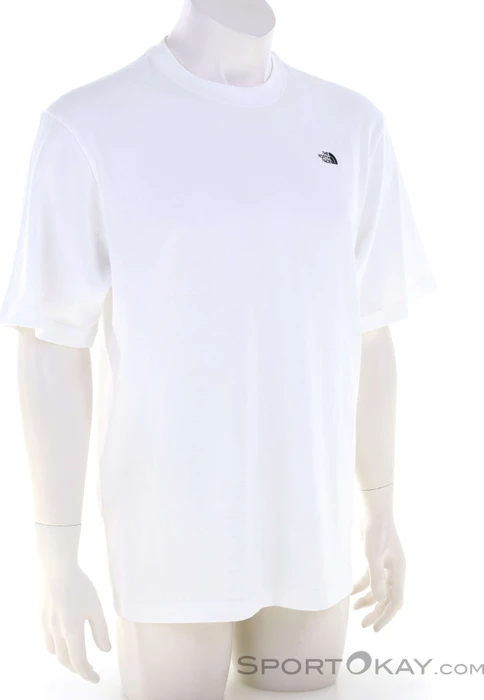 The North Face Essential Simple Dome T-Shirt kurzarm tnf white (Herren)