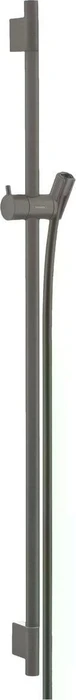 Hansgrohe Unica Brausestange S Puro 90cm mit Isiflex Brauseschlauch 160cm brushed black chrome