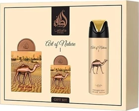 Lattafa Art Of Nature I EdP 100ml + EdP 20ml + Deo Spray 200ml Duftset