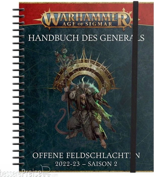 Games Workshop Warhammer Age of Sigmar - Handbuch des Generals Offene Feldschlachten 2022-23 Saison 2