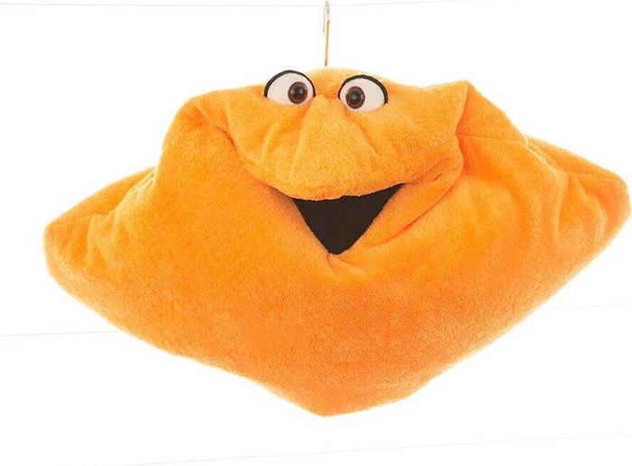 Living Puppets Wunschtraumkuschelmuschelkissen orange