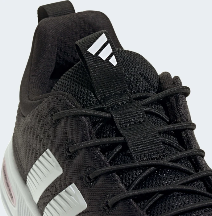 adidas Cloudfoam Flex Elastic Laces core black/zero metalic/almost pink (Damen)