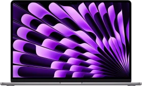 Apple MacBook Air 15", Space Gray, M2 - 8 Core CPU / 10 Core GPU, 8GB RAM, 256GB SSD, DE [2023] (MQKP3D/A / Z18L)