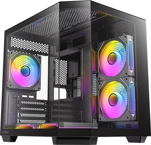 Antec CX M2 ARGB, schwarz, Glasfenster