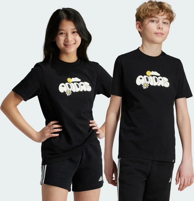 adidas Graphic T-Shirt kurzarm schwarz (Junior)