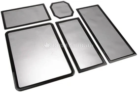 DEMCiflex Staubfilter Set für Corsair 500R schwarz/schwarz