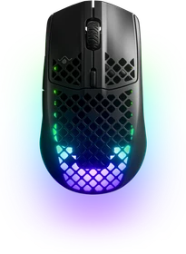 SteelSeries Aerox 3 Wireless Onyx 2022 Edition, schwarz, USB/Bluetooth (62612)