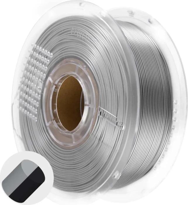 AzureFilm Silk Dual Color PLA, Midnight Chrome, Spule, 1.75mm, 1.00kg