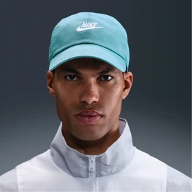 Nike Club unstrukturierte Futura Wash Kappe denim turquoise/white