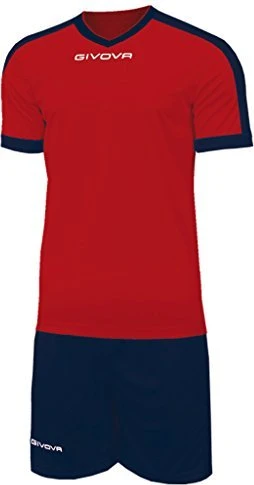 Givova Kit Revolution Set rot/navy