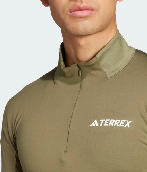 adidas Terrex Xperior Funktionsshirt langarm olive strata (Herren)