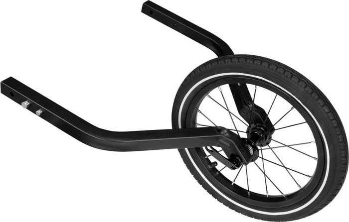 Qeridoo 14" Joggerrad Zweisitzer für Fahrradanhänger Set