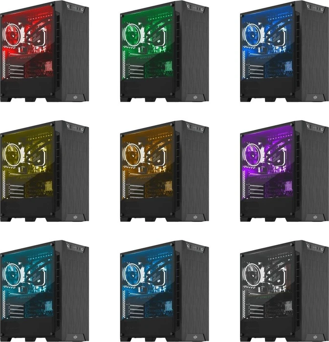 Endorfy SilentiumPC Armis AR3 TG RGB, Glasfenster