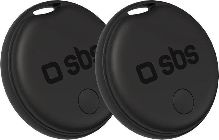SBS Mobile Track My Dot Kit schwarz, 2er-Pack (TEFINDTAGAPGO2SET)