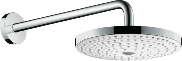 Hansgrohe Raindance Select S Kopfbrause 240 2jet mit Brausearm weiß/chrom