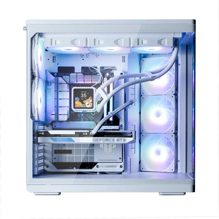 Zalman P60 White, Glasfenster