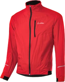 Löffler Active Fahrradjacke rot (Herren)