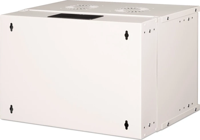Digitus Professional SoHo Pro Line 19" Wandgehäuse 7HE, unmontiert, Sicherheitsglastür, IP20, RAL 7035, 400mm tief