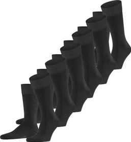 Falke Happy Socken anthra.mel, 6 Paare (Herren)