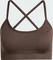 adidas Workout Essentials Knit Light Support Sport-BH aurora coffee (Damen) Vorschaubild