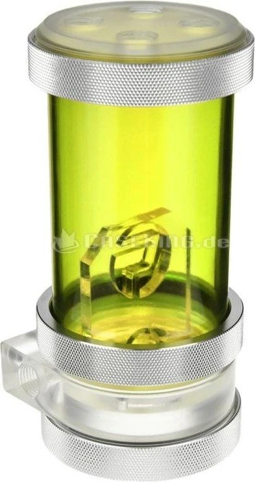 PrimoChill CTR Phase 2 120mm Laing D5, Acetal klar, UV grün