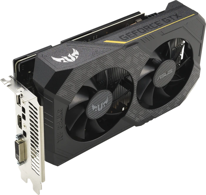 ASUS TUF Gaming GeForce GTX 1650 OC P V2, TUF-GTX1650-O4GD6-P-V2-GAMING, 4GB GDDR6, DVI, HDMI, DP