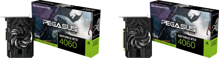 Gainward GeForce RTX 4060 Pegasus, 8GB GDDR6, HDMI, 3x DP
