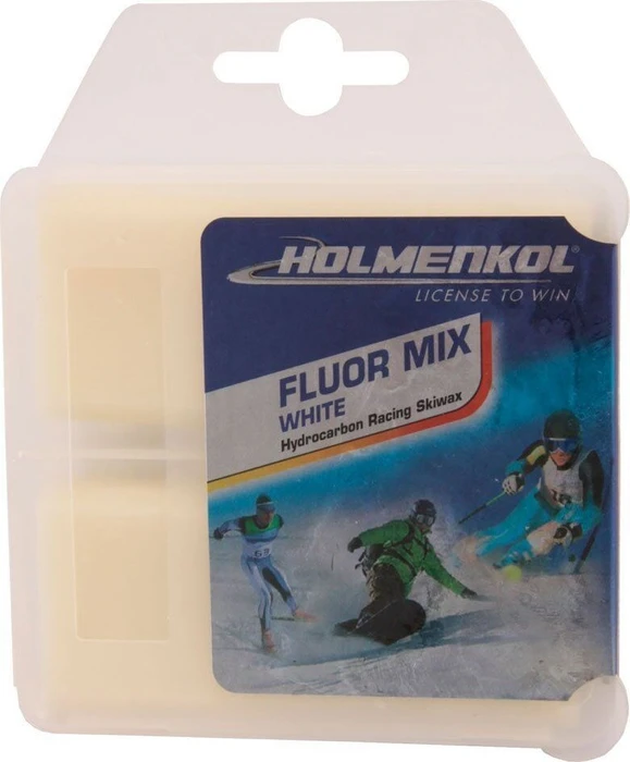 Holmenkol Fluormix 2x35g Wachs weiß