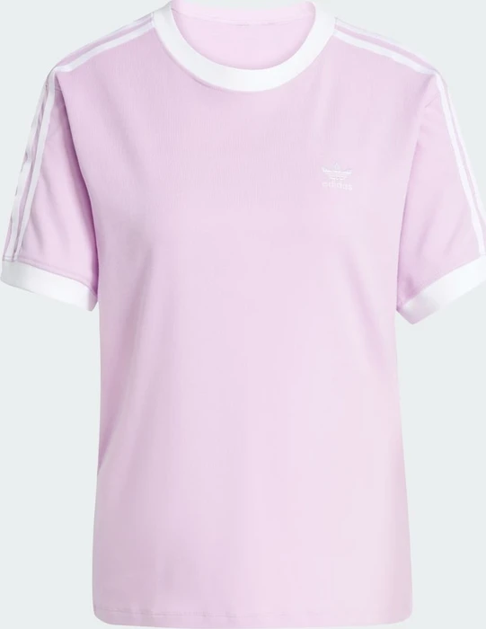 adidas 3-Streifen T-Shirt kurzarm light orchid (Damen)