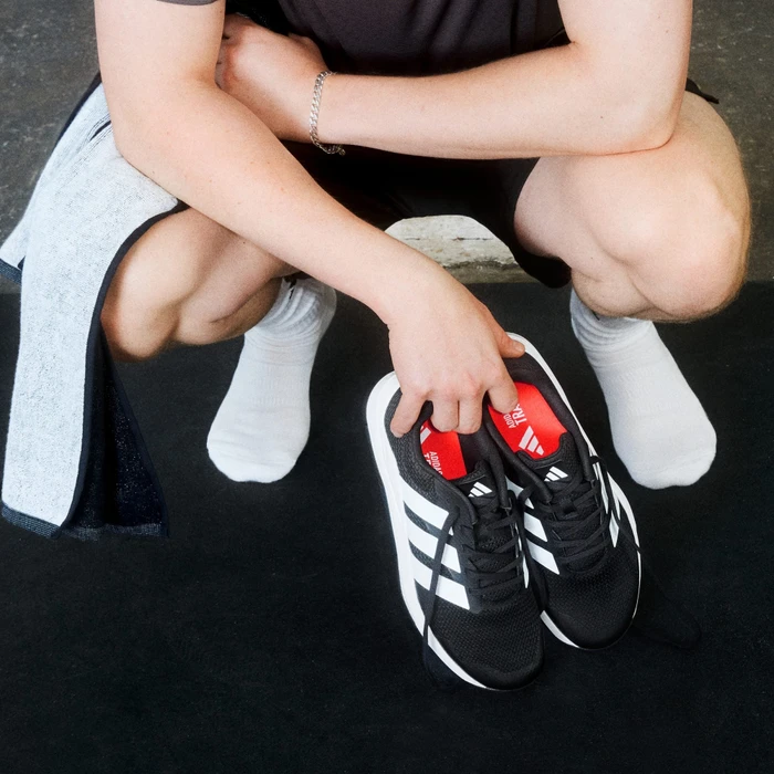 adidas Dropset Base core black/cloud white/lucid red (Herren)