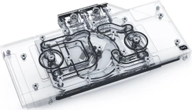 Alphacool Eisblock Aurora Acryl GPX-A AMD Radeon RX 6700XT MERC 319 mit Backplate