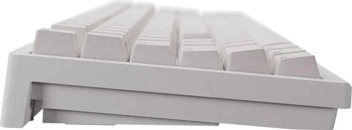 Ducky Zero 6108 Wireless, Pure White, LEDs RGB, MX2A RGB RED, USB/Bluetooth, DE