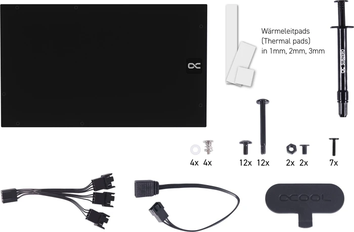 Alphacool Eiswolf 2 AiO 360mm RTX 4090 Founders Edition mit Backplate