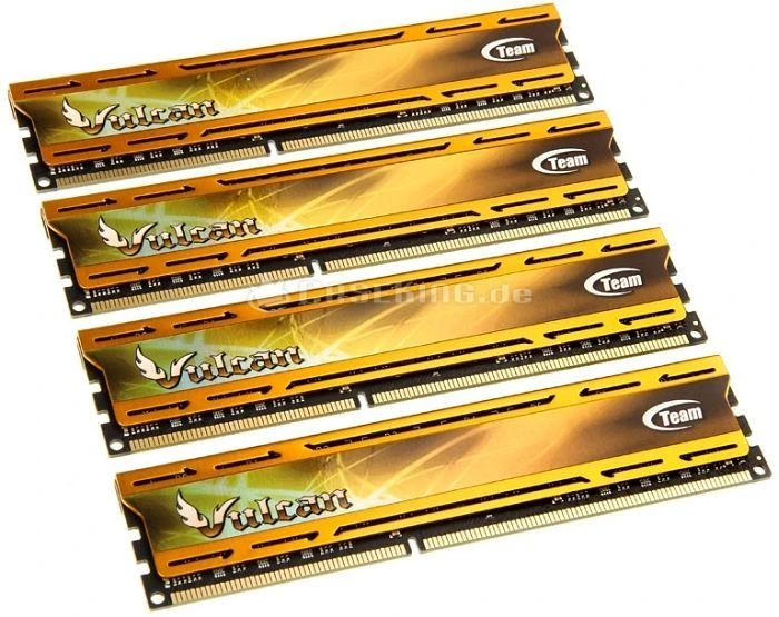 TeamGroup Vulcan gold UDIMM 16GB Kit, DDR3-1866, CL9-11-9-27