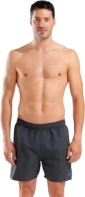Arena Fundamentals R Badeshorts asphalt/neon blue (Herren)